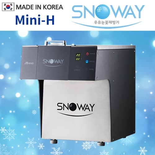 _Korea Bingsu machine_ SNOWAY Snow Flake Ice Machine_MINI_H_